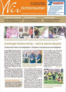Cover der „Wir Ochtersumer“-Ausgabe vom September 2025